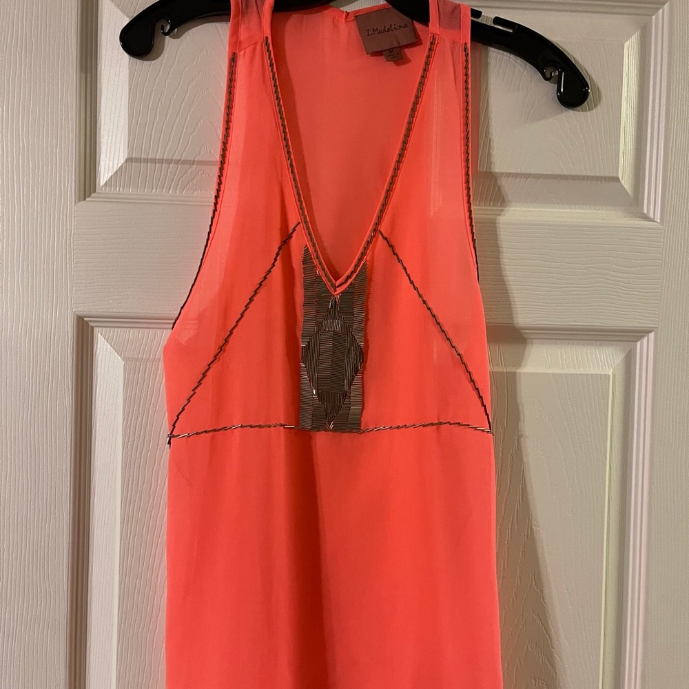 I.Madeline chiffon tank